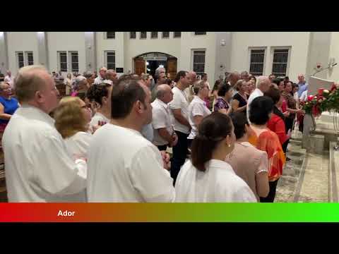 Adoração ao Santíssimo dia 14-12-23 com partilha após a Missa Fotos PASCOM Solange