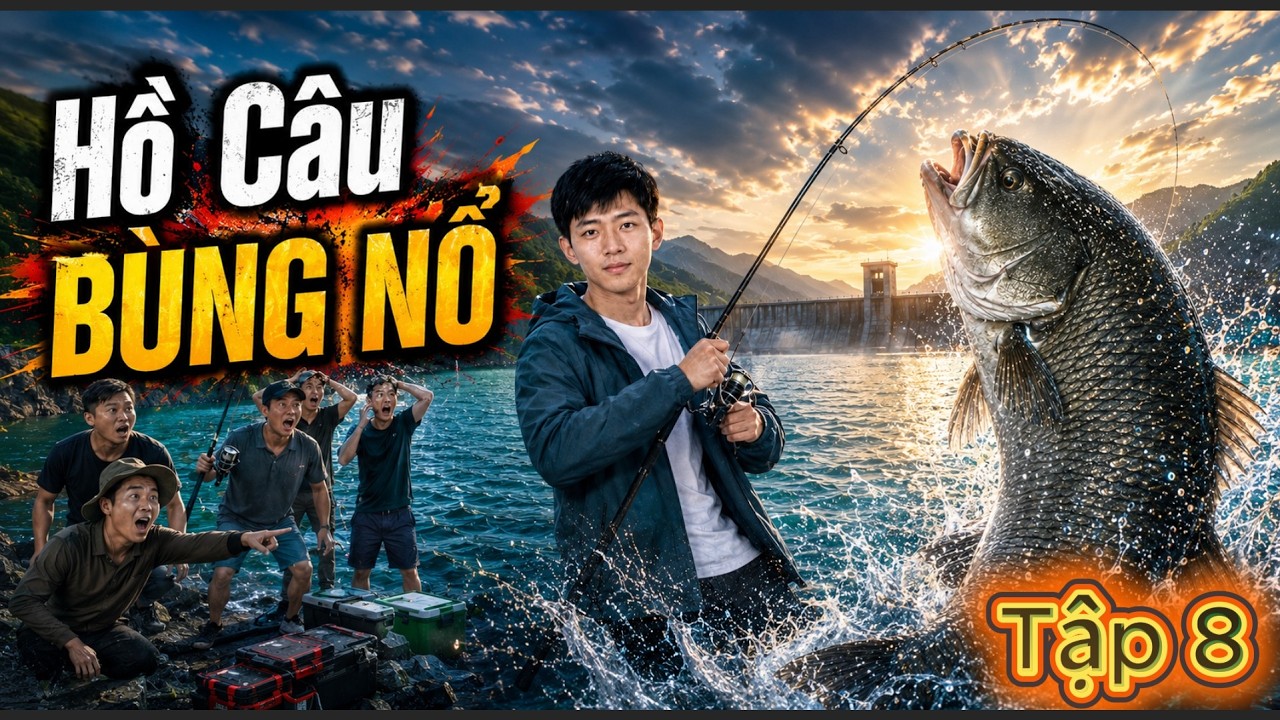 Hồ Câu Bùng Nổ tập 8 | Cá lớn nhanh gấp 100