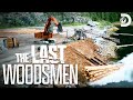 Loggers Struggle To Move Lumber To The Water The Last Woodsmen Discovery