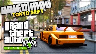 GTA 5 Tokyo Drift MOD! "Fast & Furious GTA 5" (Mods Showcase)