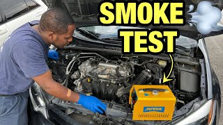 HOW TO SMOKE TEST YOUR CAR | TOYOTA COROLLA 2016 MAF CODE P0171 | FIXING TOYOTA PART 2