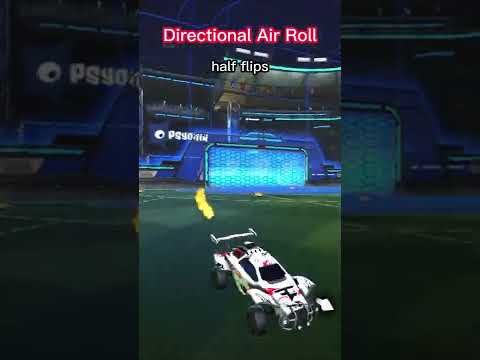 When to use directional air roll or normal air roll #rocketleague #rl #rlhowto #rlclips