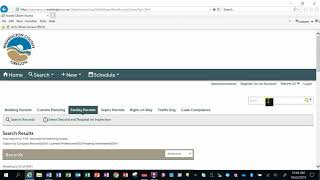 How to Search | Washington County Public Permitting and Services Portal