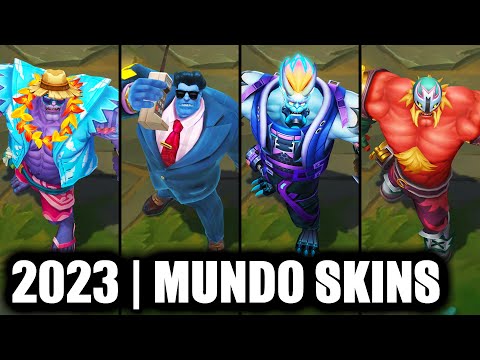 ALL DR MUNDO SKINS SPOTLIGHT 2023 | League of Legends