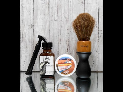 RazoRock Black Hawk V2, Phoenix Artisan Accoutrements CaD & PAA Atomic aftershave