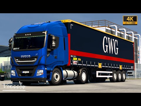 Euro Truck Simulator 2 1.47 | Iveco X-Way NP | Vilnius 🇱🇹 - Klaipėda 🇱🇹 | ETS2 Mods