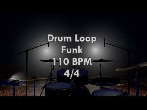 Drum Loop Funk 110 BPM