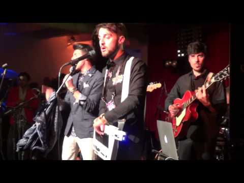 ESCKAZ in Vienna: Michele Perniola (San Marino) sings Treasure (San Marino party)