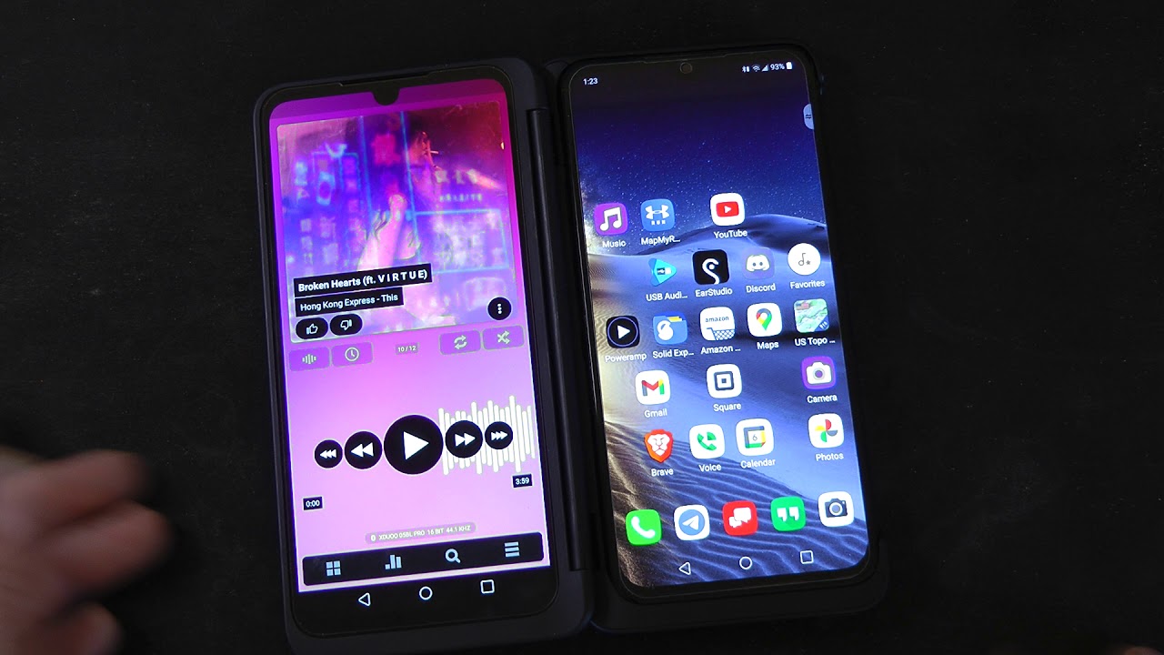 Audiophile phone of the year!  The LG G8X.
