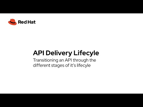 API Delivery Lifecycle with Red Hat 3Scale API Management