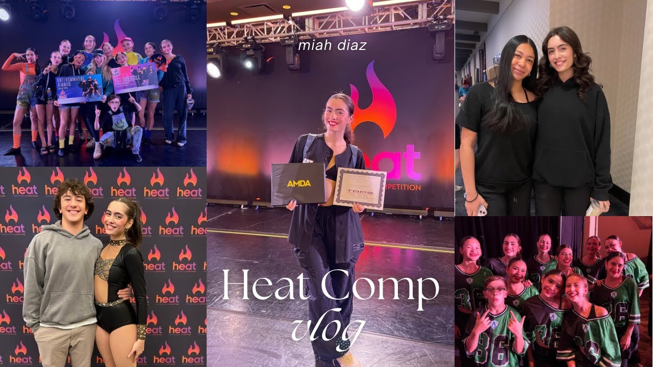 heat dance convention vlog.