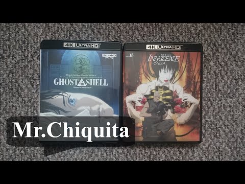 Ghost in the Shell (1995) i Innocence 4K Ultra HD [JP] - Unboxing