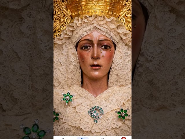 Vídeo relacionado con Genérico Figura de la Virgen de la Macarena Pequeña de 10 cm - Imagen Figura de la Virgen de la Macarena de Resina: Señora de Sevilla