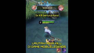 Download lagu Urutan kill di game #mobilelegends - #shorts #shortvideo #shortmobilelegend #savage mp3