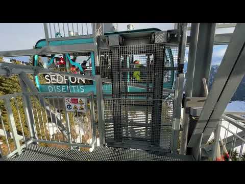 Luftseilbahn „Cuolm da Vi“ in Sedrun - Zwischenstation „Cungieri“ (ca. 1840 m ü. M.) #sedrun