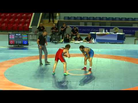 Saba Chikhradze (GEO) VS Aleksandr Gostiyev (AZE) 86kg Tbilisi Grand Prix 2017