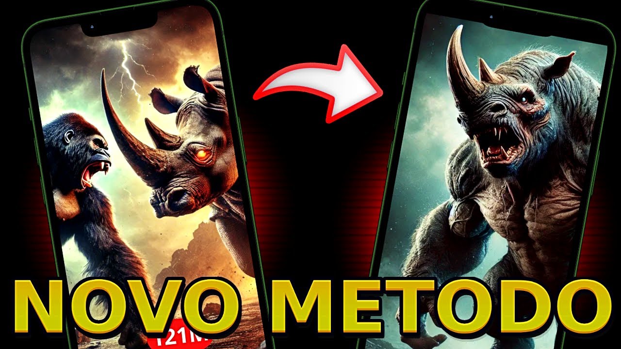 Como criar fusão de animais com IA