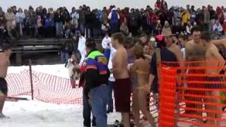 preview picture of video 'Polar Bear Dip 2008 for Lady Diana & BOB'