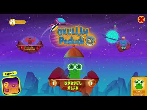 Okulum Pedudi, 4-6 yaş Okul Öncesi Eğitici Oyunlar Video