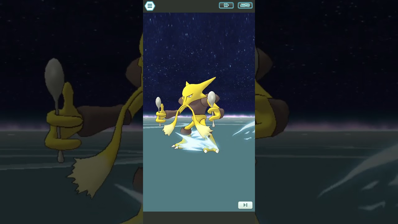 ポケモンマスターズ　アルコスナツメ（メガフーディン）バディーズわざ