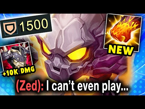 I broke the Armor World Record on NEW Malphite Jungle... (1500 ARMOR)