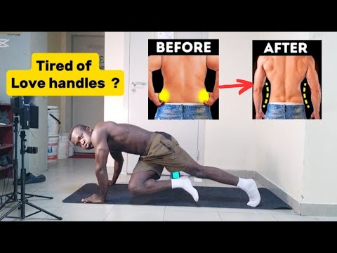 8 Min Workout to Get Rid of Love Handles (Do this to Burn Side Fat)