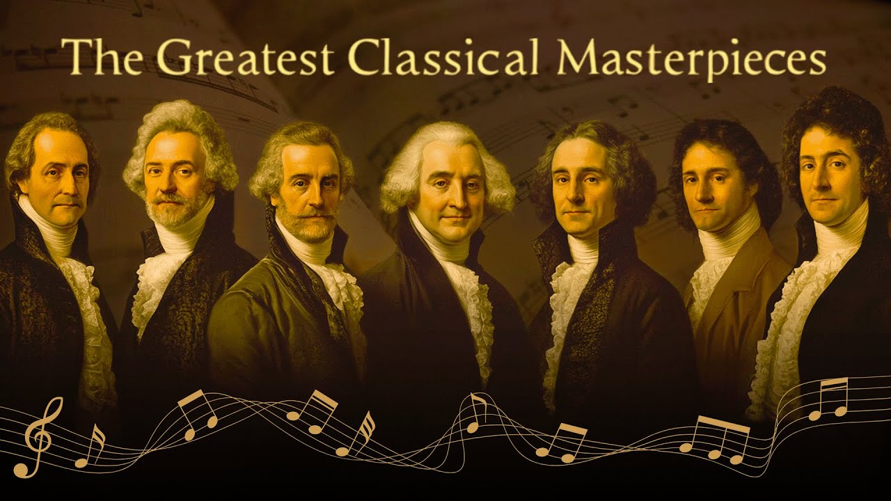 The Greatest Classical Masterpieces🎻Vivaldi, Paganini, Bach, Beethoven, Mozart