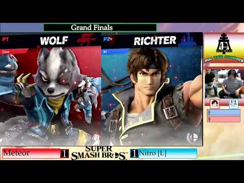 MTM Ultimate #9 [Grand Finals] Meteor (wolf) vs Nitro (richter)