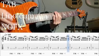 【TAB】Linoleum / NOFX【ギター】