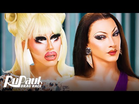 The Pit Stop AS9 E02 🏁 Trixie Mattel & Violet Chachki Back For A Ball! | RuPaul’s Drag Race AS9