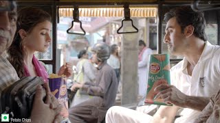 Ranbir Kapoor and Alia Bhatt New Lays India Ad 😍 #RanbirKapoor #AliaBhatt #Bollywood