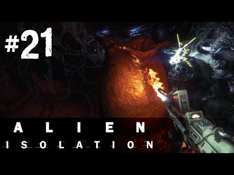 Alien Isolation Gameplay Walkthrough Part 21 - The Descent
