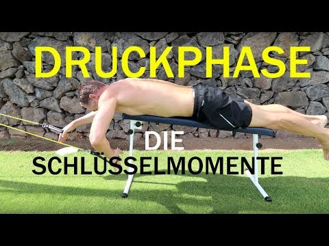 SCHWIMMEN: Die Druckphase - Schlüsselmomente