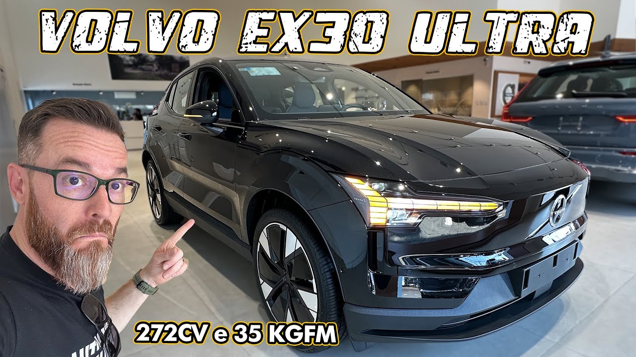 VOLVO EX30 ULTRA - Novo SUV Compacto 100% Elétrico Com 272CV!