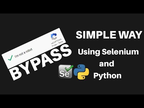 Bypass Google Recaptcha Python With Selenium