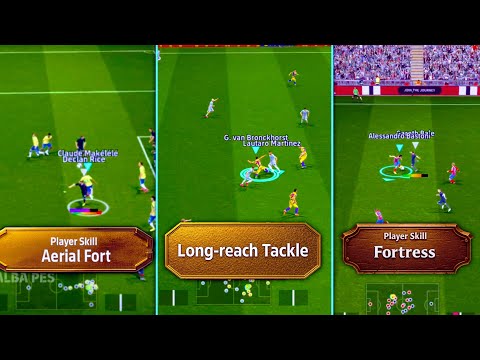 Fortress, Long Range Tackle or Aerial Fort – The Winner Will Shock You! 😳 - eFootball 