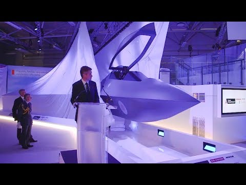 2035 UK's new fighter jet #Tempest, Combat Air Strategy, Farnborough 2018  #FIA18