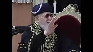 מר"ן הרב עובדיה יוסף זצ"ל מספר על הבבא סאלי זצ"ל
