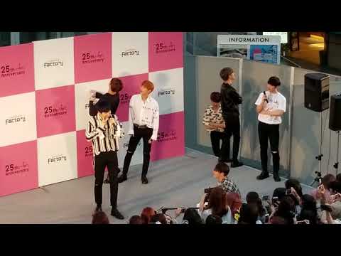 180707Sapporo Factory UP10TION TALK 【애교】WEI・GYUJIN・SUNYOUL