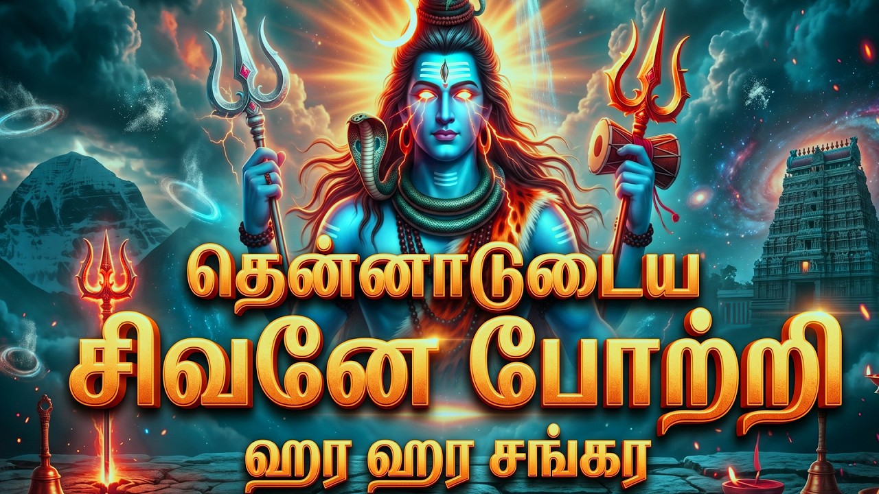 தென்னாடுடைய சிவனே போற்றி 🔱 | கேட்டவுடன் சிவ அருள் கி?