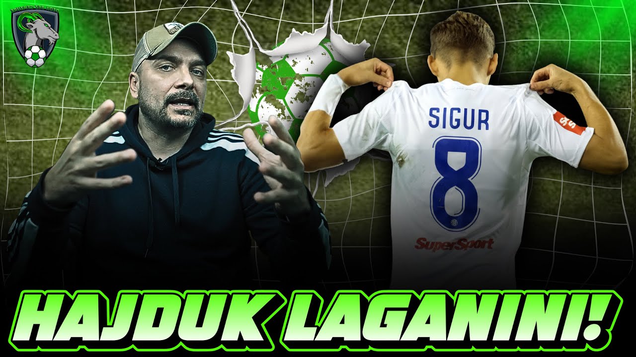 GORICA vs HAJDUK 1:3! HAJDUK NASTAVIO NIZ!