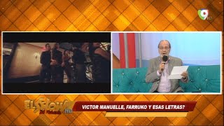 Victor Manuelle Pide Excusas Por Letras de canción Con Farruko