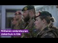 Militairen ondersteunen ziekenhuis in Ede