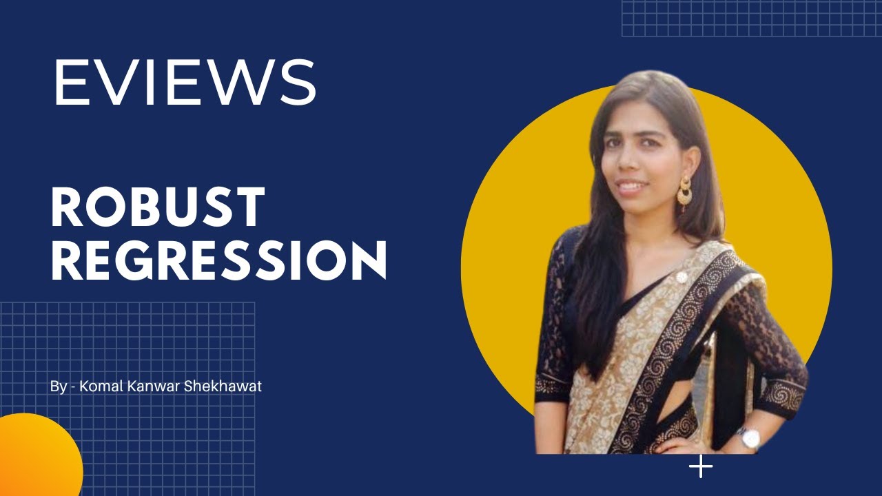 Robust Regression || Robust Least Squares Method || EViews || EViews Tutorial