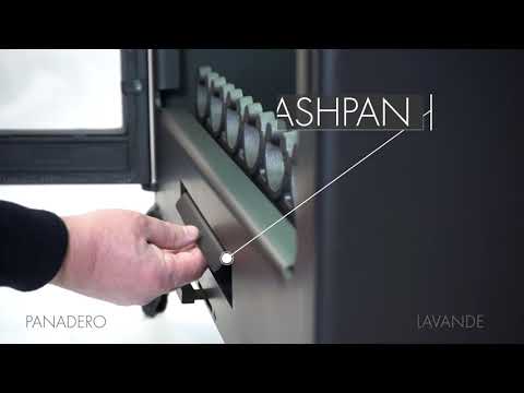 Braskamin Panadero EcoDesign Lavanda Fristående 9,8kW