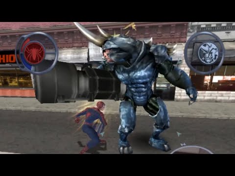 Rhino Boss Fight | Spider man 2 PS2