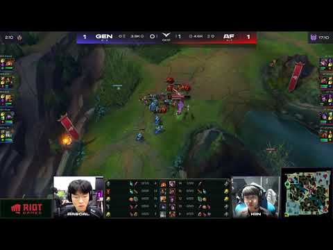 AF Kiin 2 Kills In 2 min  Great Play |AF vs Gen