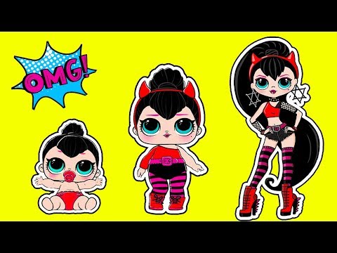 ВЗРОСЛЕНИЕ КУКОЛ #ЛОЛ OMG! ⭐ Большие сестрички #LOL surprise