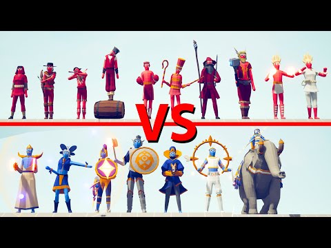 LEGACY TEAM vs GOOD TEAM - Totally Accurate Battle Simulator TABS