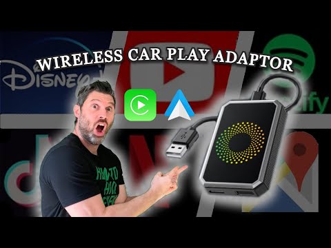 LAMTTO RC23 WIRELESS CarPlay Android Auto Netflix YouTube Disney+ Prime TikTok | 3 in 1 Car Adapter